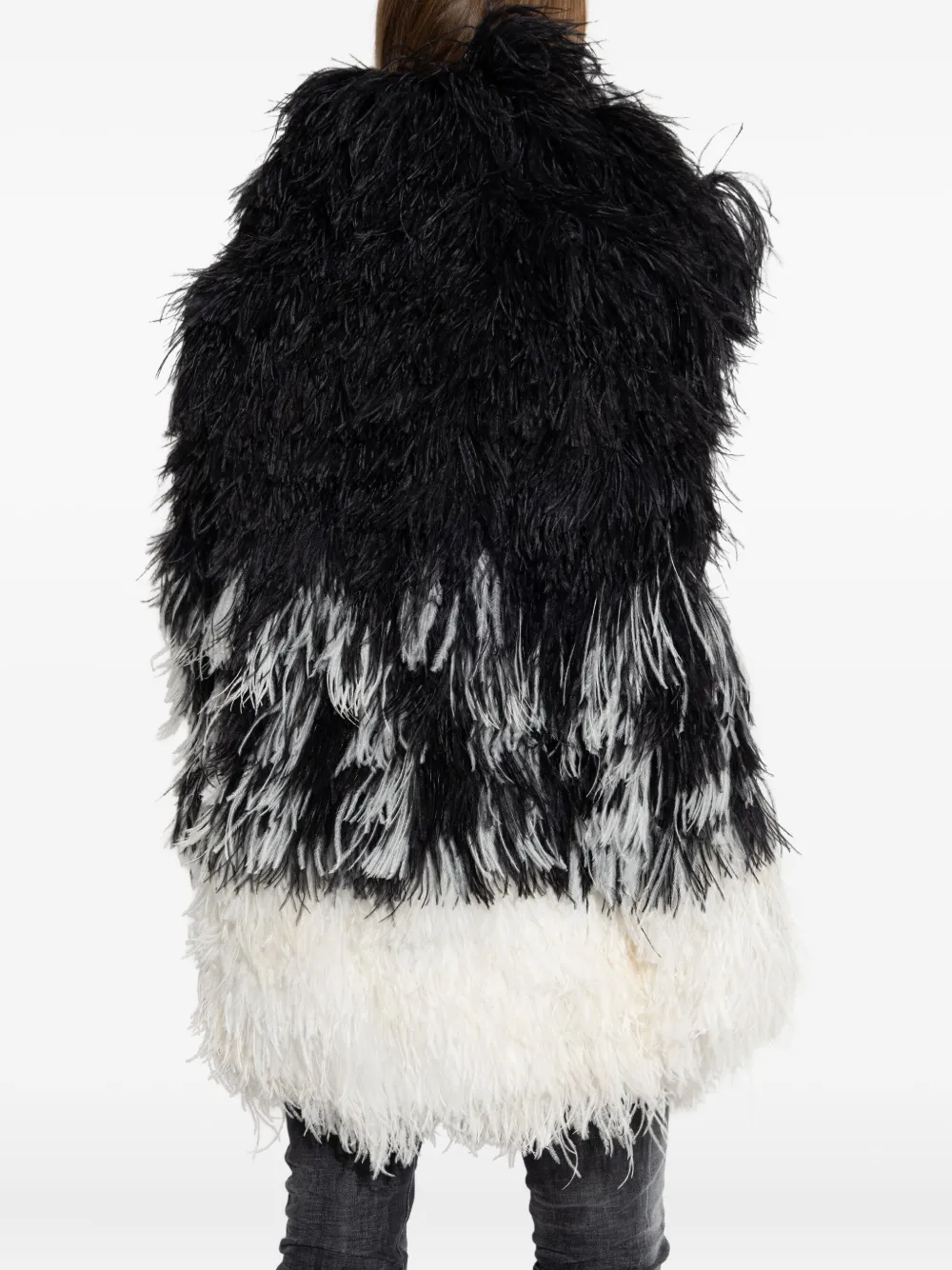 DSQUARED2 Jack met veren Zwart