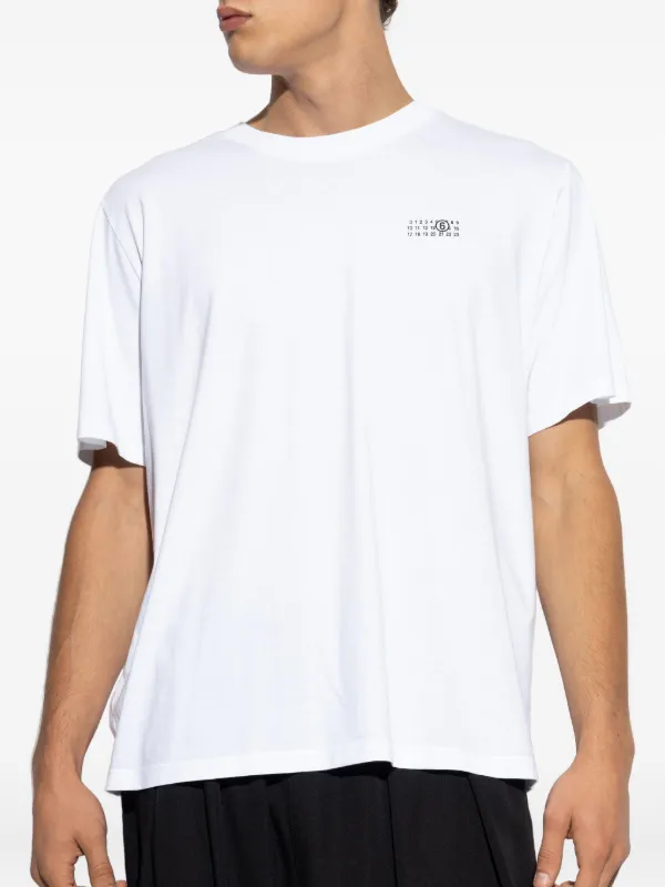 MM6 Maison Margiela プリント Tシャツ | ホワイト | FARFETCH JP