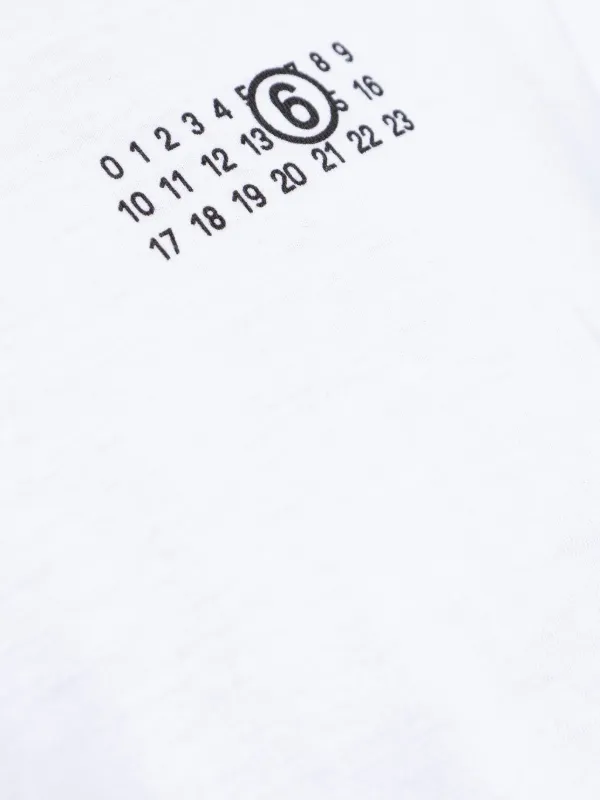 MM6 Maison Margiela プリント Tシャツ | ホワイト | FARFETCH JP
