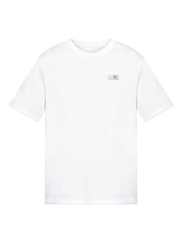 MM6 MAISON MARGIELA オフホワイト プリントTシャツ MM6 Maison Margiela グラフィック Tシャツ | ホワイト | FARFETCH JP
