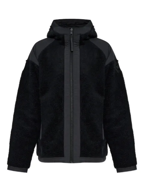 Canada Goose logo-patch fleece jacket