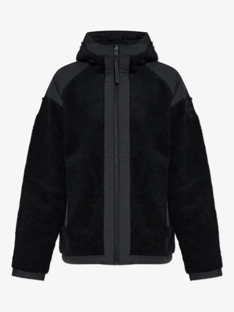Canada Goose chamarra texturizada con parche del logo