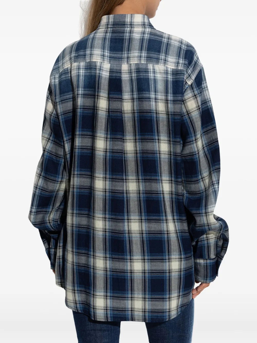 DSQUARED2 Geruit shirt Blauw