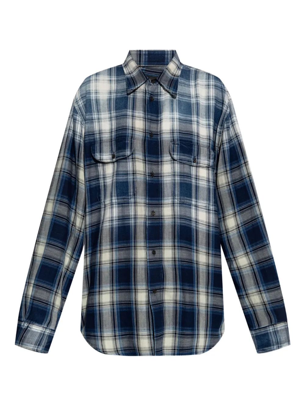 DSQUARED2 Geruit shirt Blauw