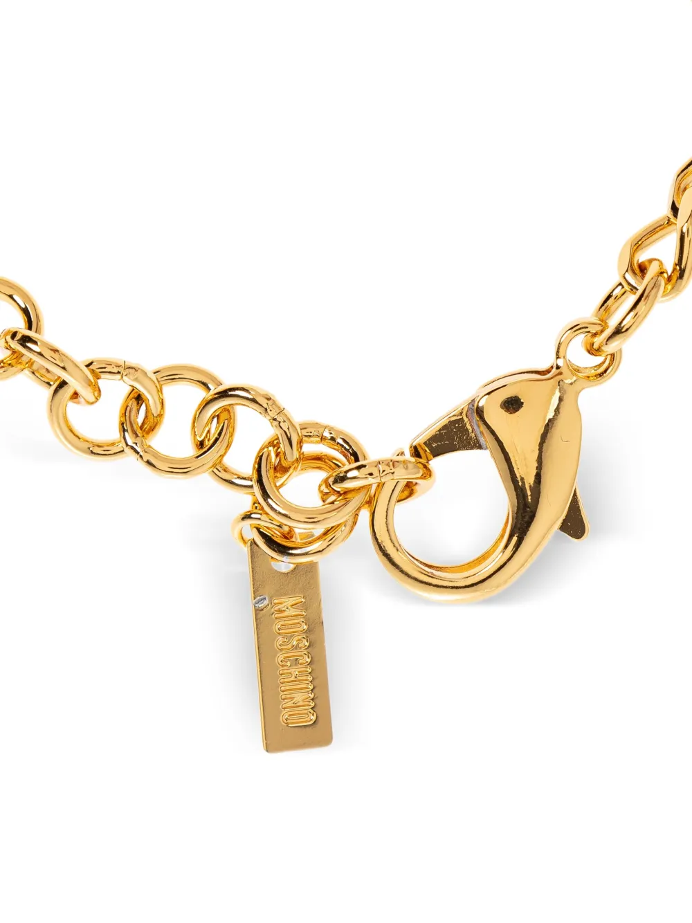 Moschino チャーム ブレスレット | ゴールドトーン | FARFETCH JP