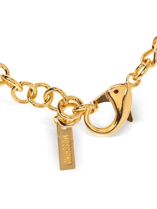 美品✨MOSCHINOゴールドチェーン装飾 ノーカラージャケット 金ボタン 美品✨MOSCHINOゴールドチェーン装飾 ノーカラージャケット 金ボタン