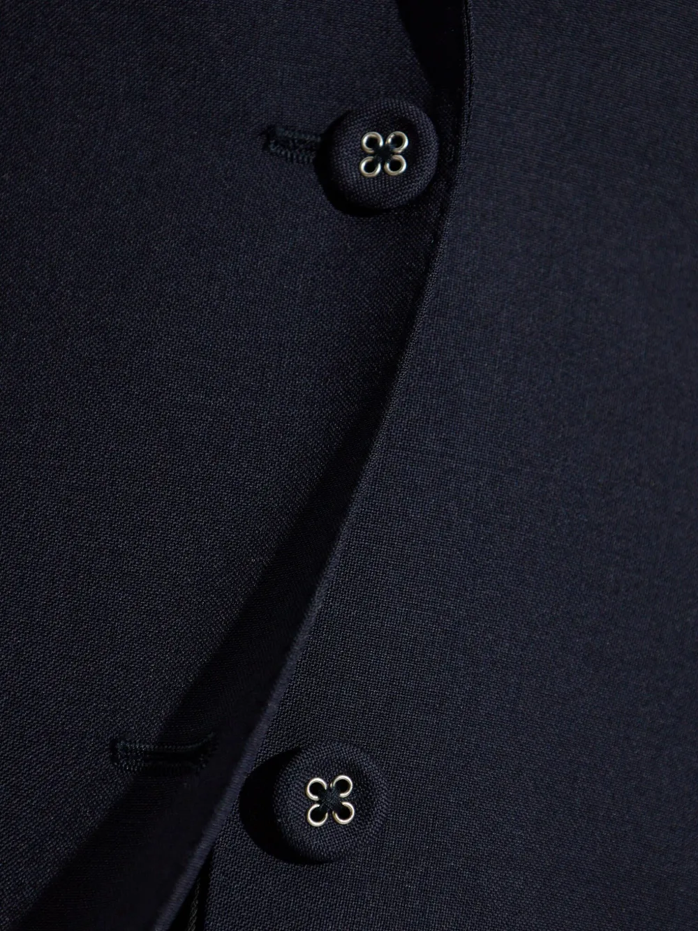 Officine Generale Blazer met enkele rij knopen Blauw