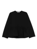 Cecilie Bahnsen tiered-ruffles top - Black
