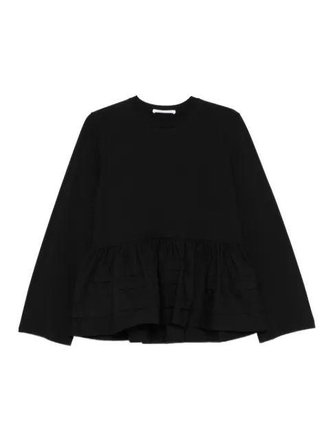 Cecilie Bahnsen tiered-ruffles top