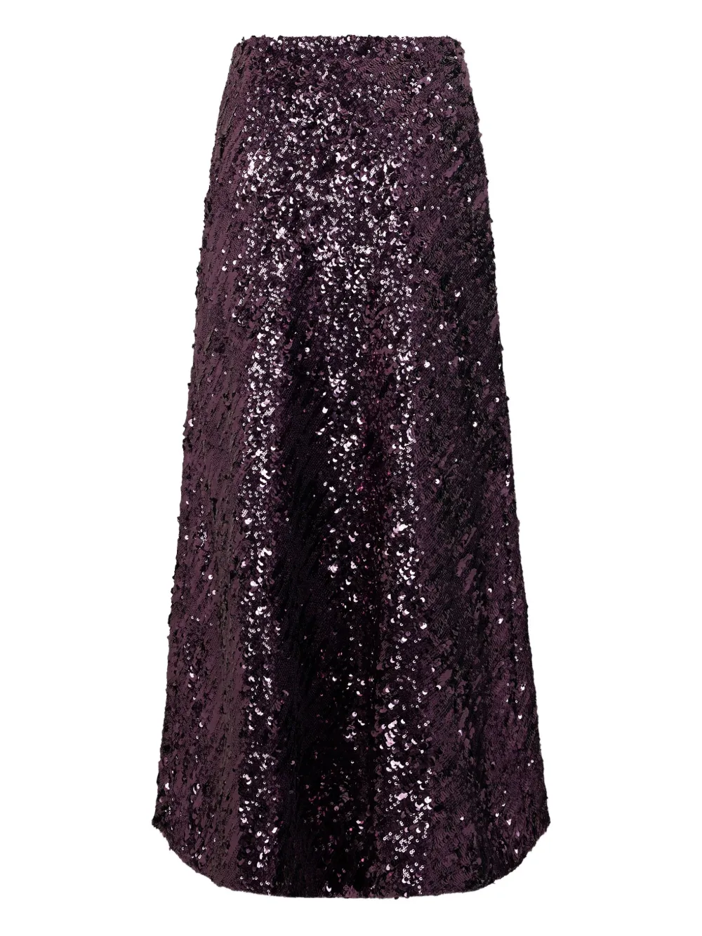 Rabanne sequin maxi skirt | Purple | Image 1