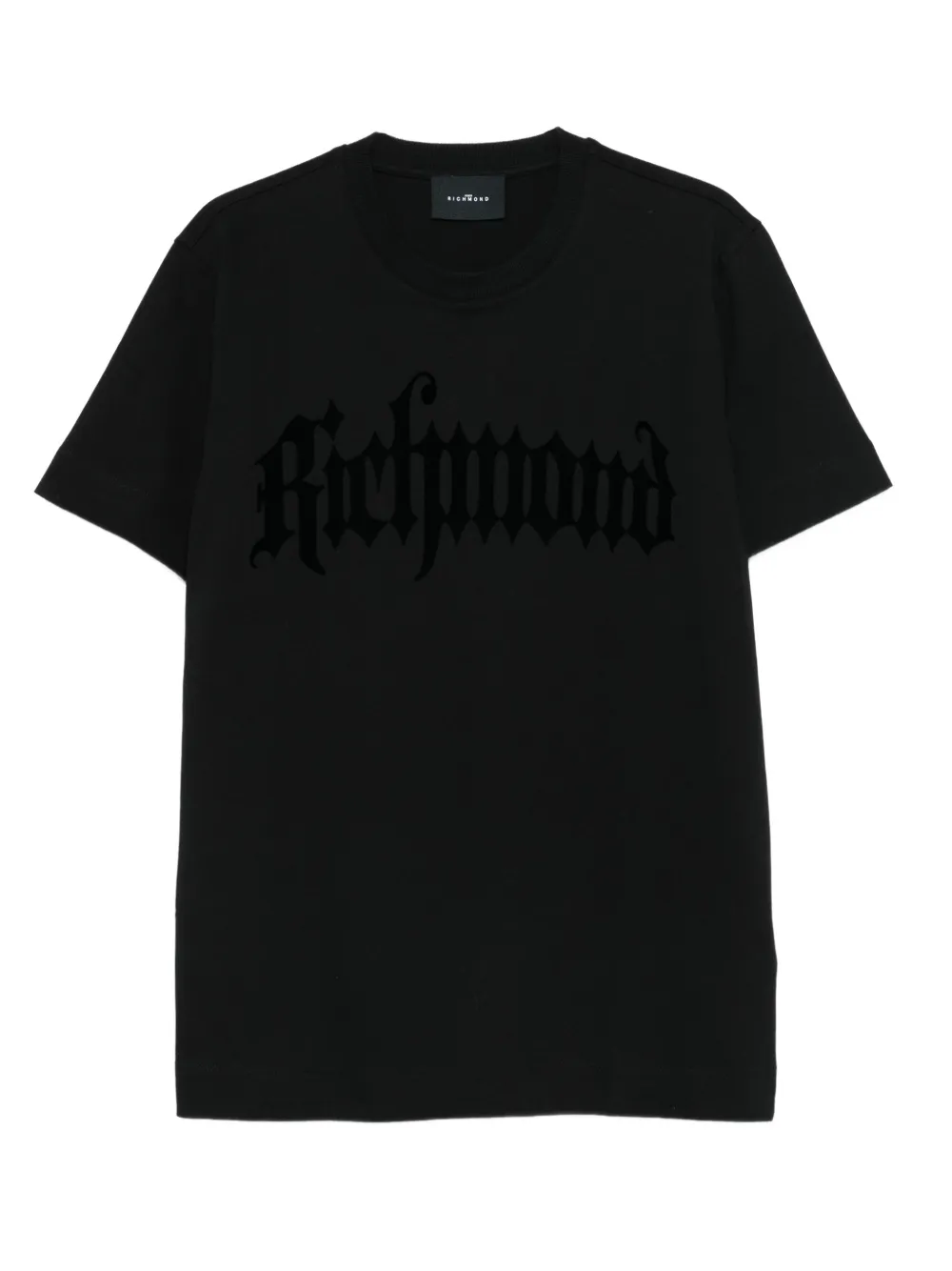 John Richmond logo-detail cotton T-shirt Zwart