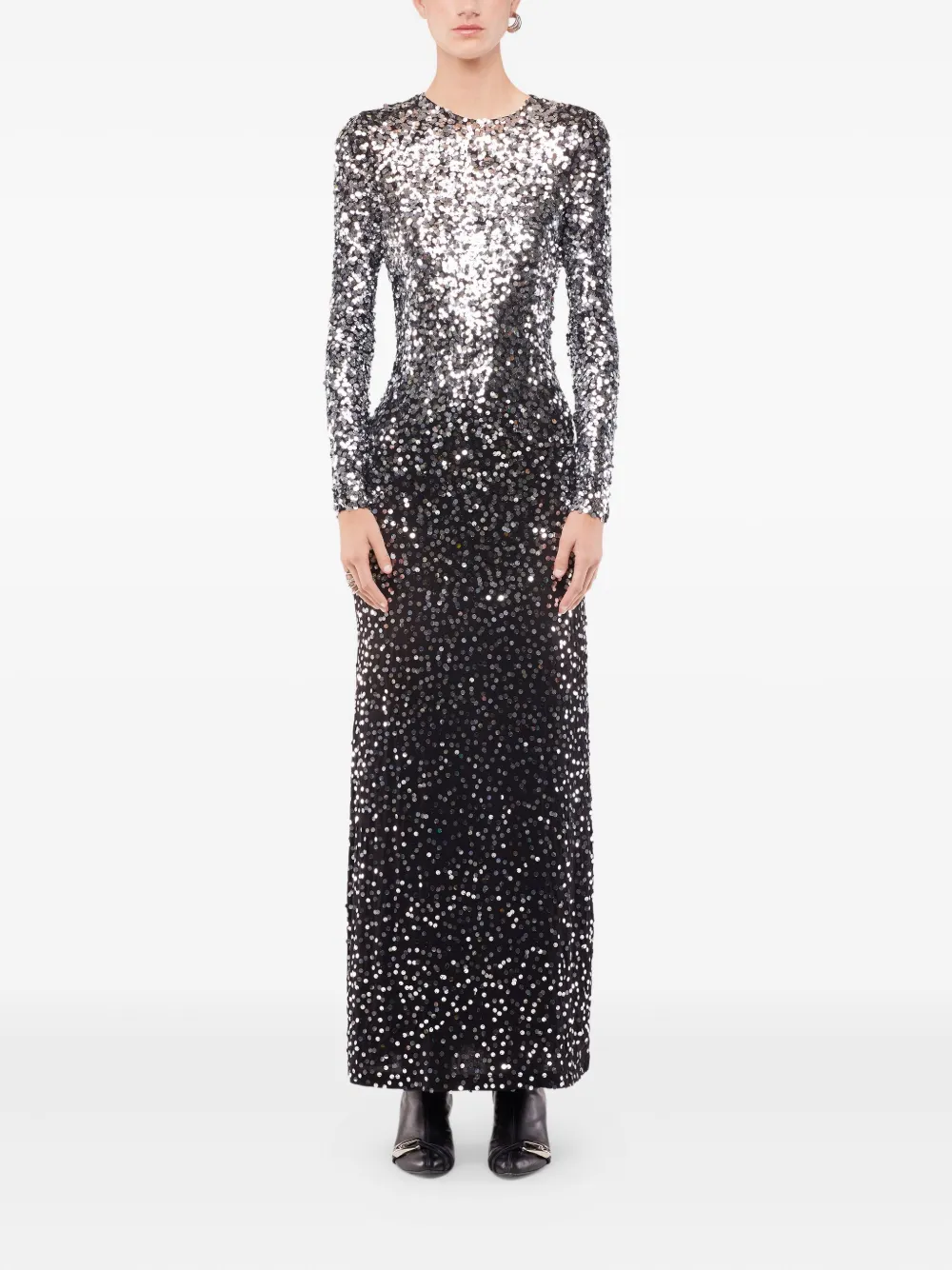 Rabanne sequin ombre-effect long dress | Evening Dresses | Image 2