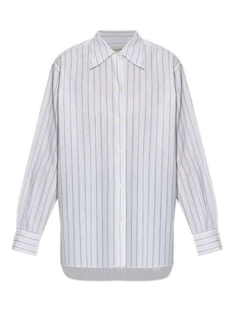 Officine Generale pinstripe cotton shirt