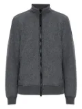 Canada Goose logo-patch bomber jacket - Grey