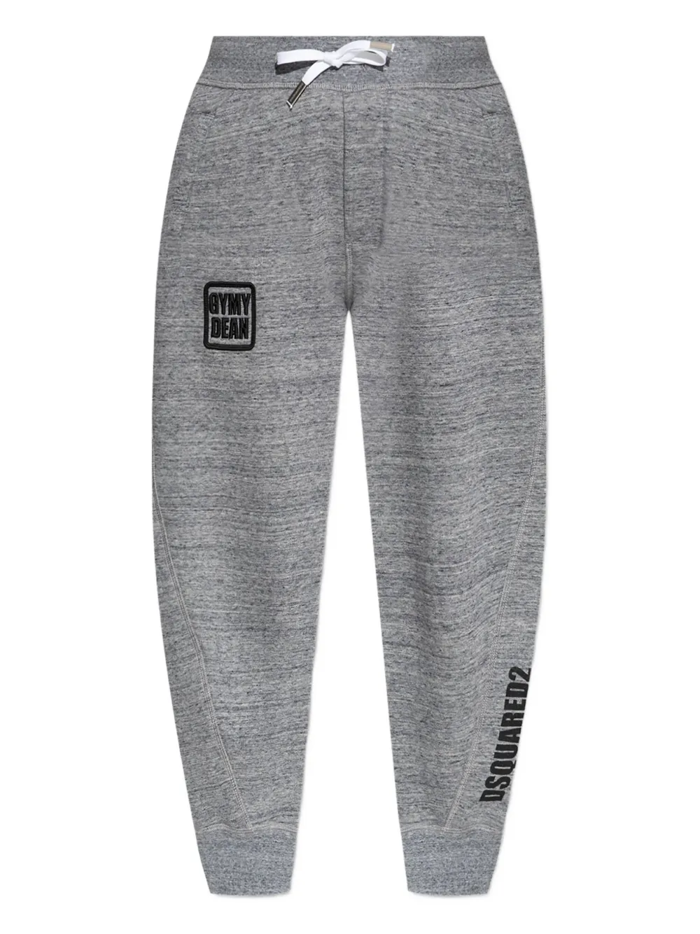 DSQUARED2 Gym Dean drawstring logo tack pants | Grey | Image 1