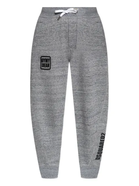 DSQUARED2 Gym Dean drawstring logo tack pants