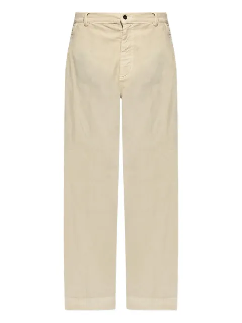 Officine Generale button-fly cotton trousers