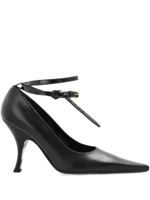 Jil Sander ポインテッドトゥ パンプス | ブラック | FARFETCH JP