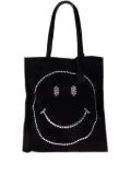 Moschino smiley face tote bag - Black