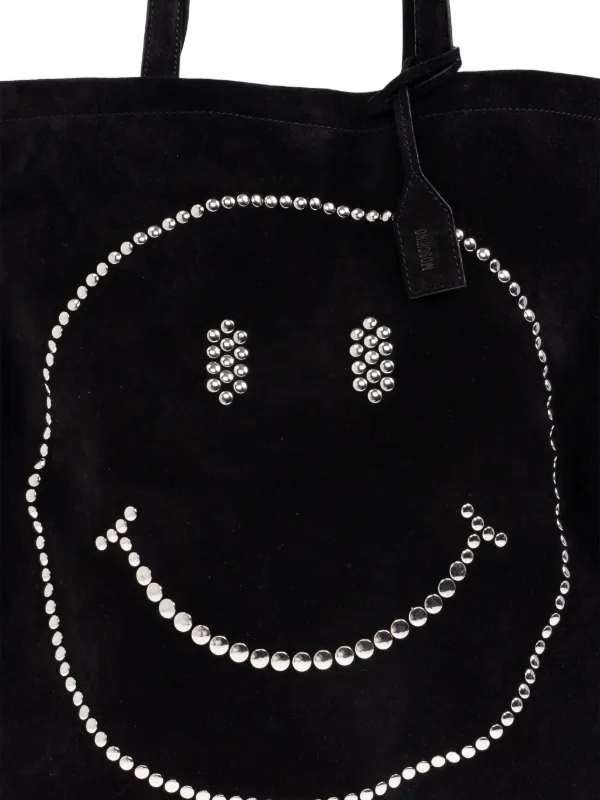 Moschino Smiley Face Tote Bag | Black | FARFETCH