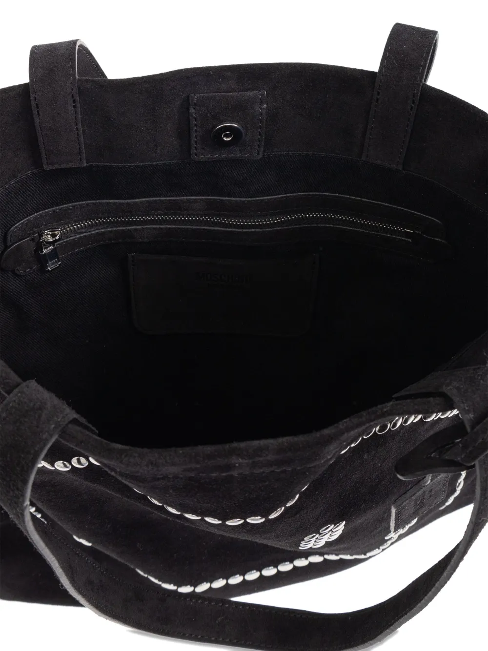 Moschino Smiley Face shopper Zwart