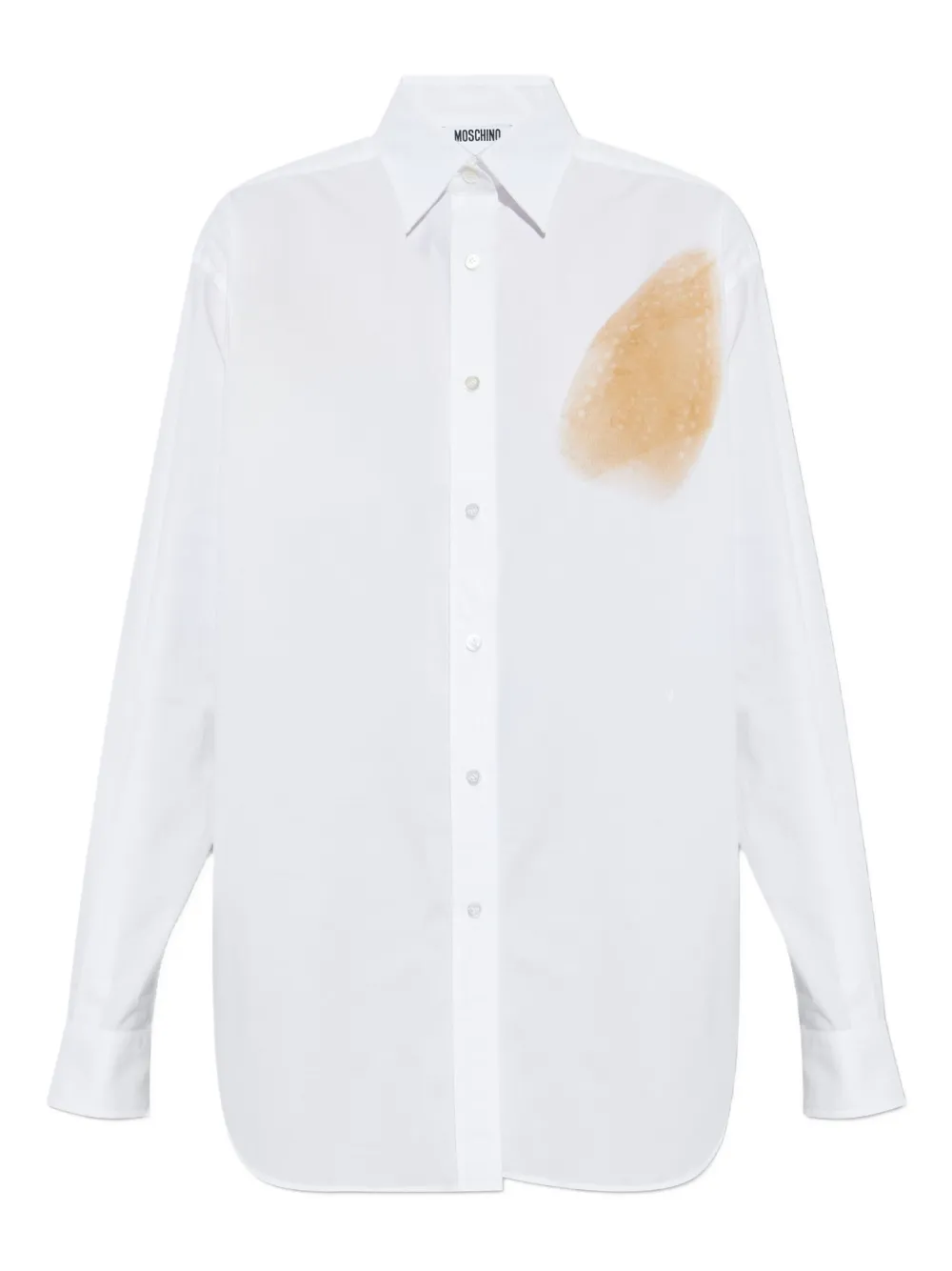 Moschino abstract-print shirt | White | Image 1