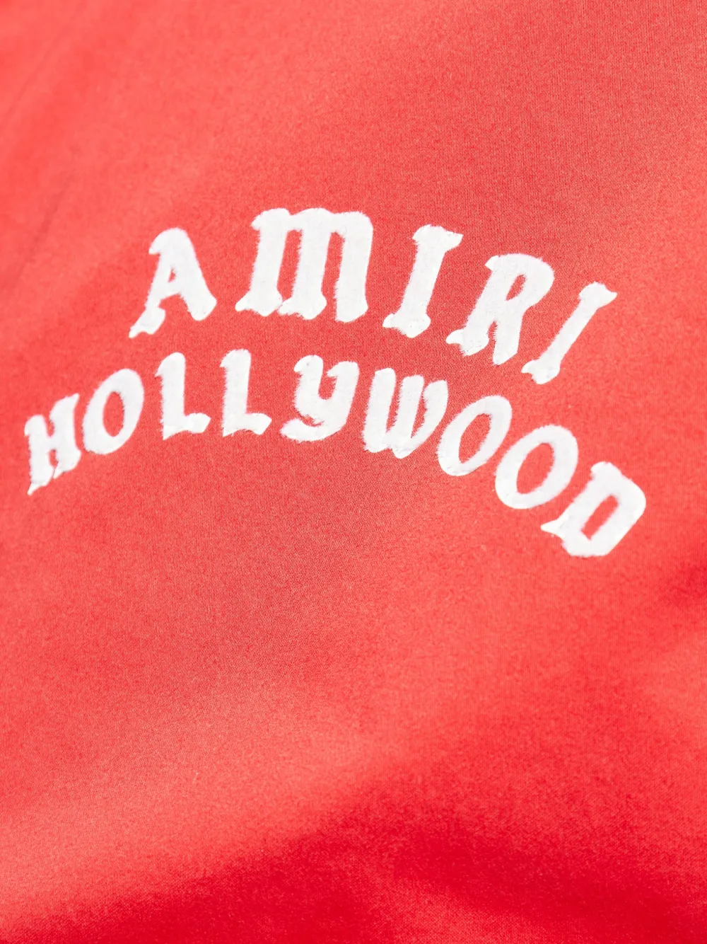 AMIRI Shirtjack met borduurwerk Rood