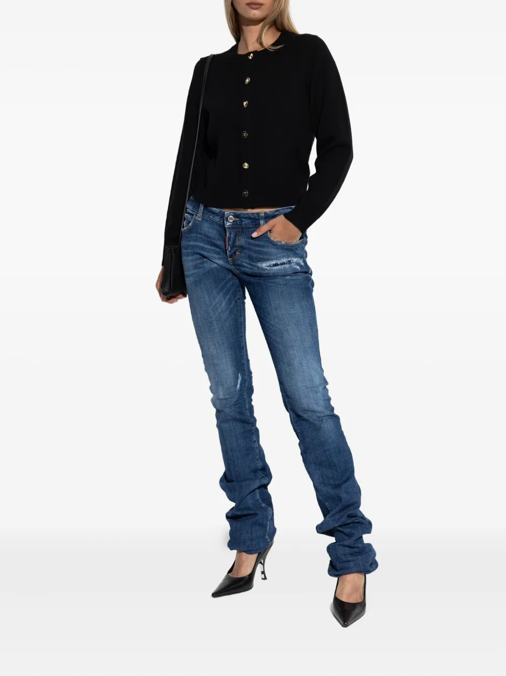 DSQUARED2 Gerafelde jeans - Blauw