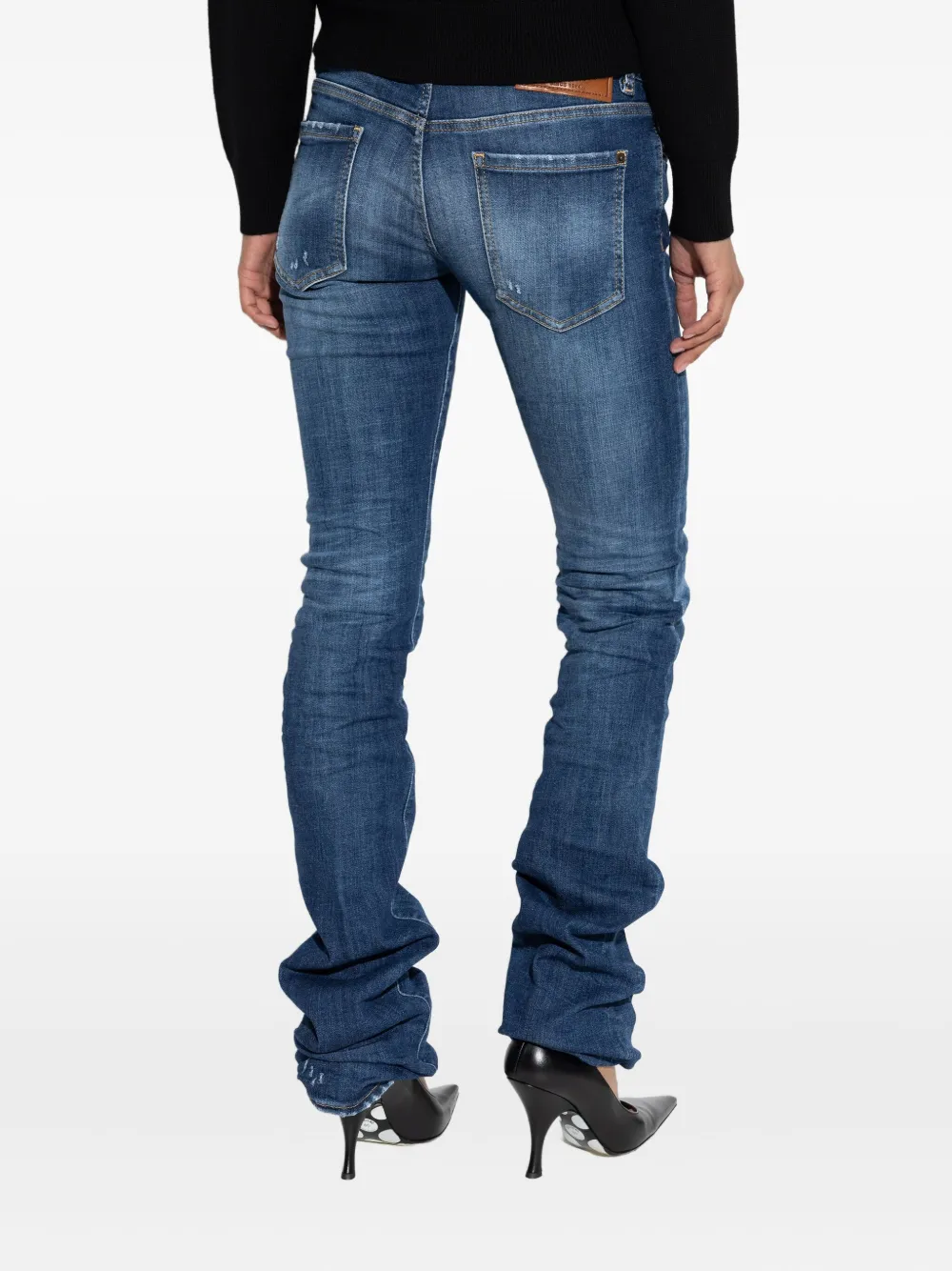 DSQUARED2 Gerafelde jeans Blauw