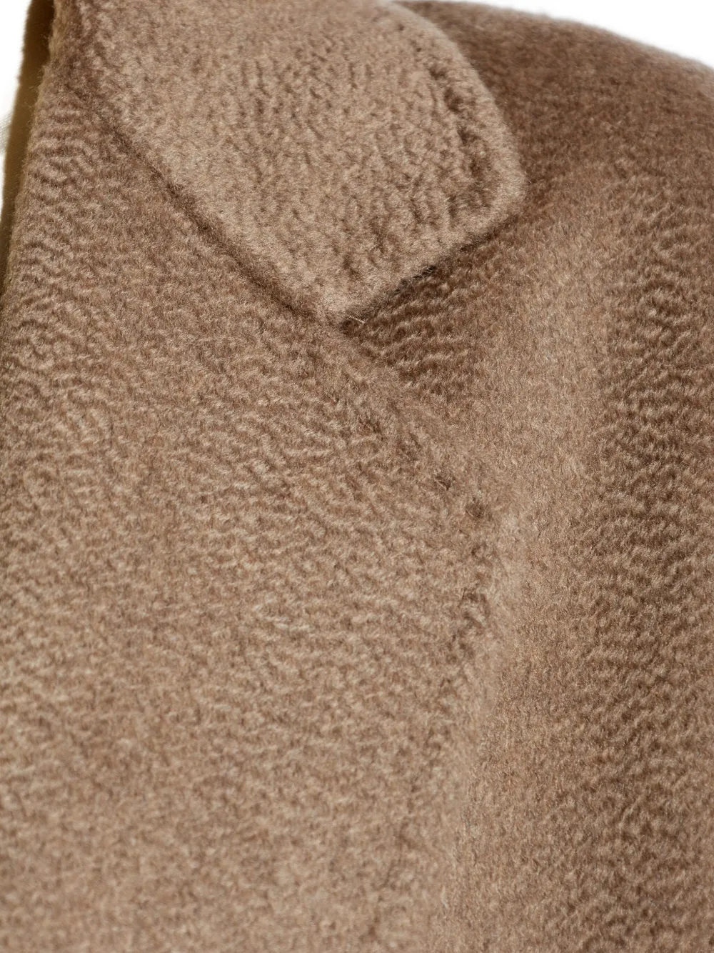 Max Mara Ludmilla jas met ceintuur Bruin