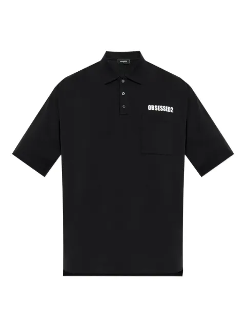 DSQUARED2 Obsessed2-pocket polo shirt