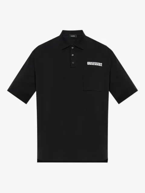 DSQUARED2 Obsessed2-pocket polo shirt