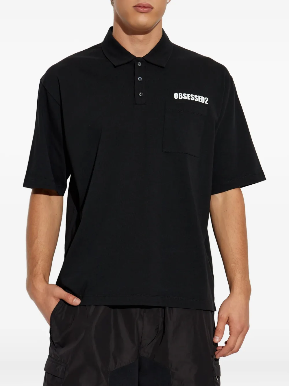 トップス DSQUARED2 20SS OVERSIZED LOGO POLO SHIRT dsquared2 polo icon mens shirt white Sz XL | eBay