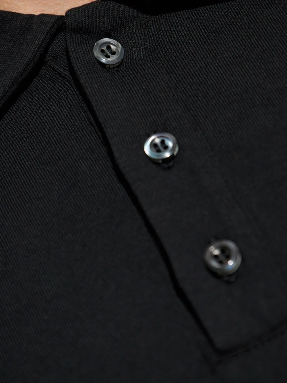 DSQUARED2 Obsessed2 poloshirt met twee zakken Zwart