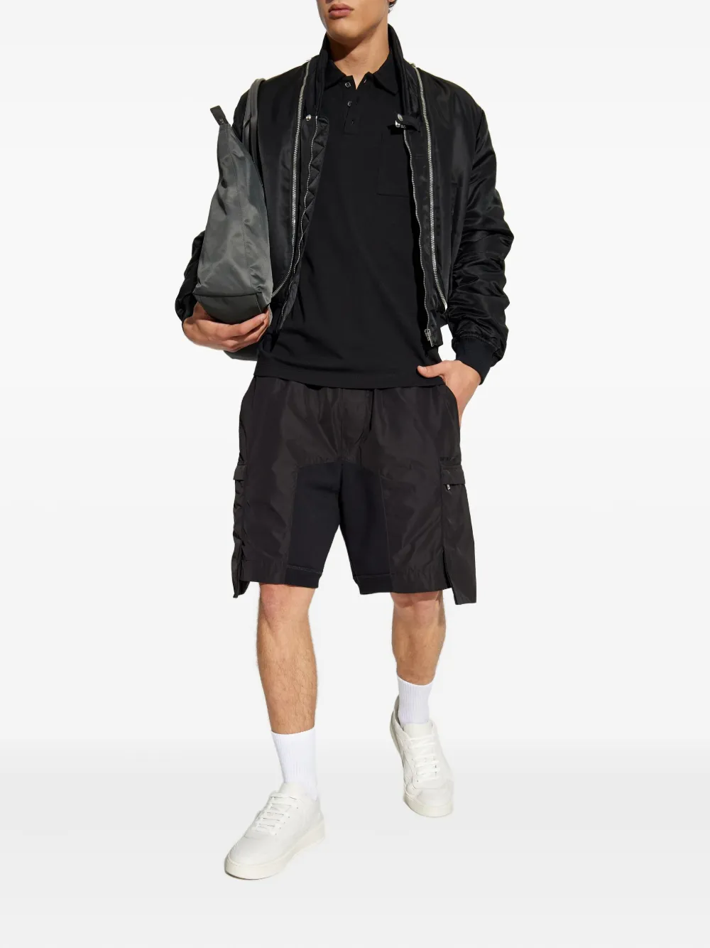 DSQUARED2 Obsessed2-pocket polo shirt - Zwart
