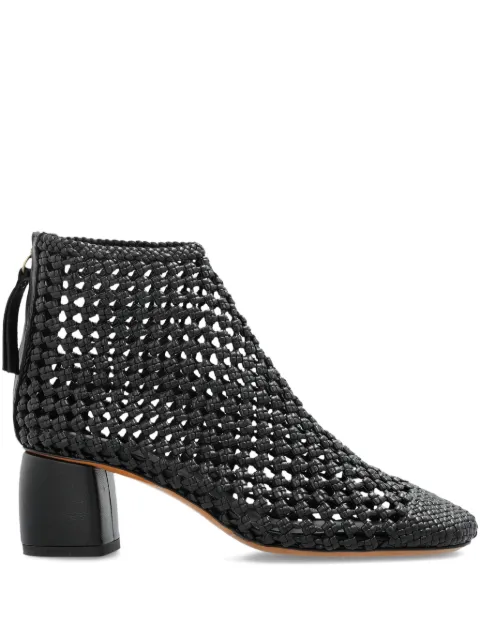 Forte Forte 60mm woven-leather ankle boots