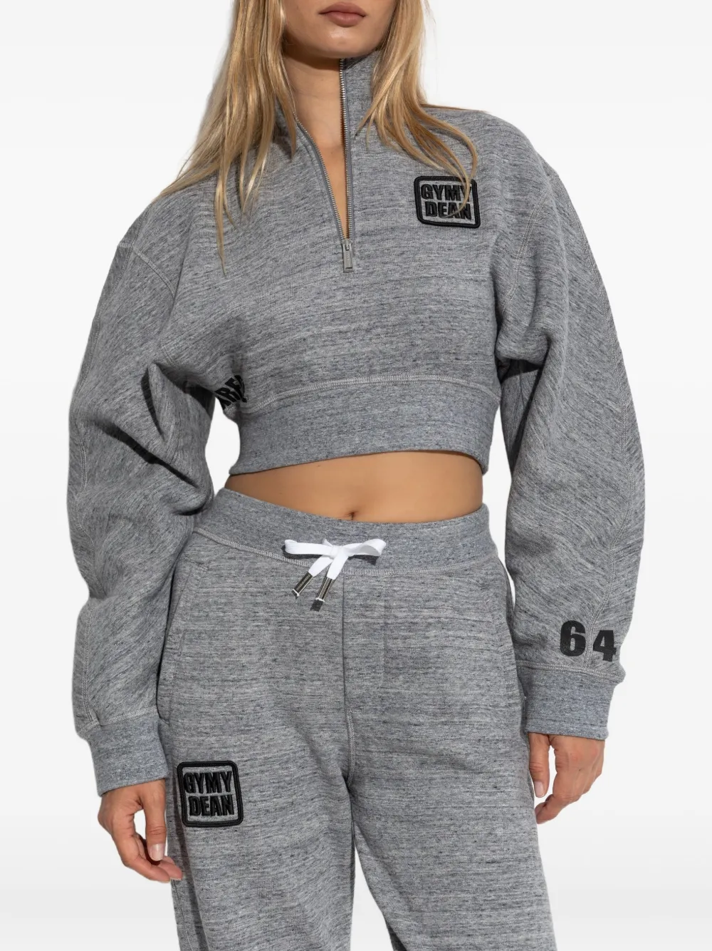 DSQUARED2 Trui met rits Grijs