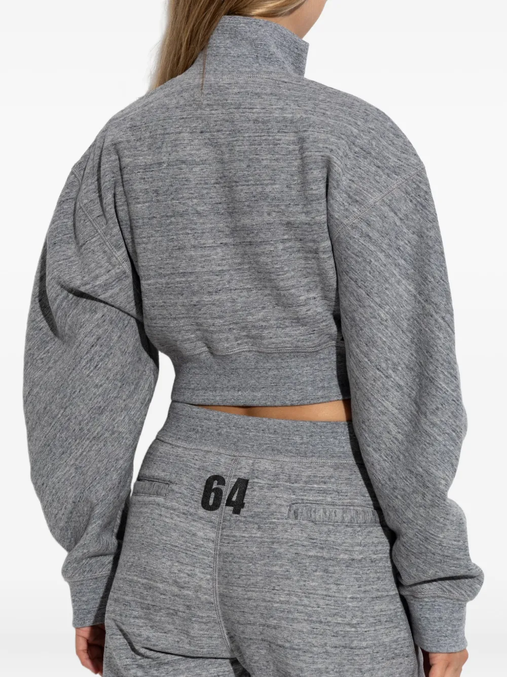 DSQUARED2 Trui met rits Grijs