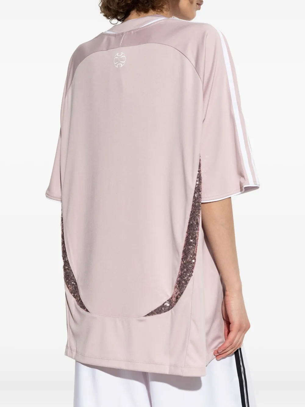 adidas Teamgeist jersey met pailletten Roze