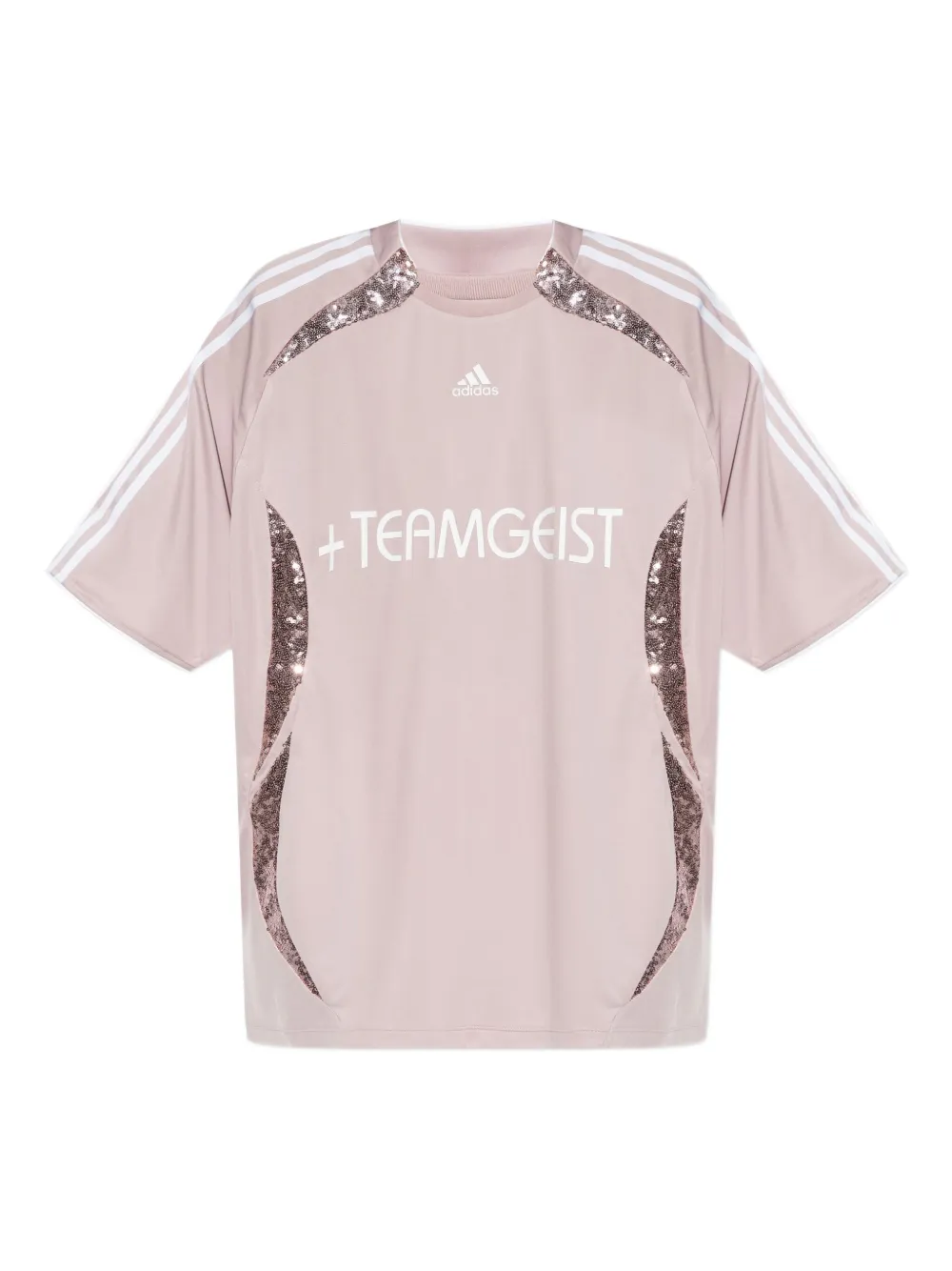 Adidas Teamgeist jersey met pailletten Roze