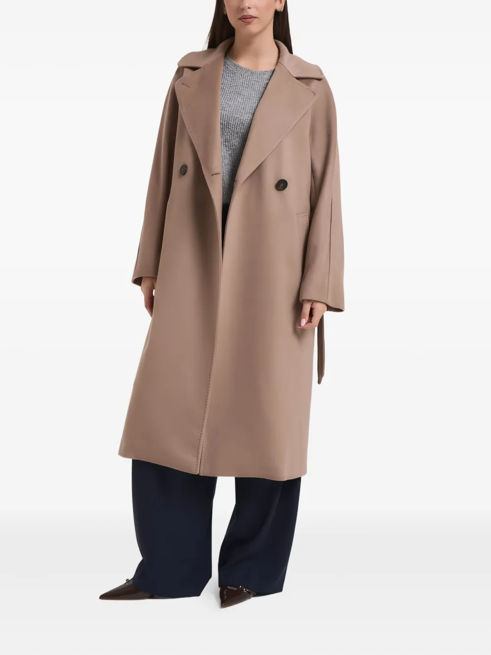 Weekend Max Mara RESINA belted double-breasted coat | Double Breasted & Peacoats | Image 2