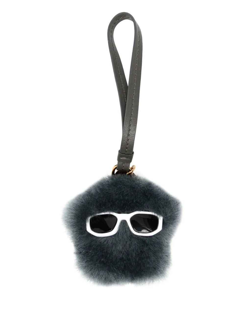 Versace Ciondolo per borsa Medusa - Grigio