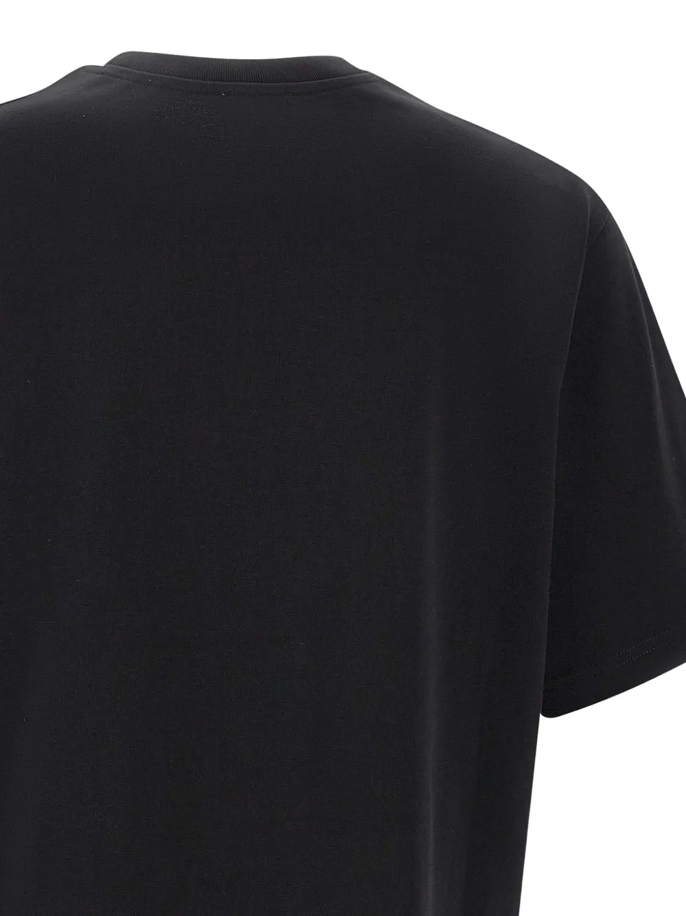 Casablanca metallic logo T-shirt BLACK
