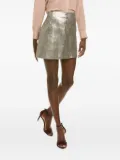 Brunello Cucinelli sequin-embellished mini skirt - Gold