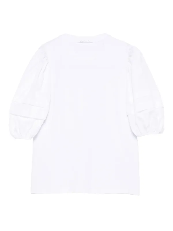 Cecilie Bahnsen パフスリーブ トップ | ホワイト | FARFETCH JP