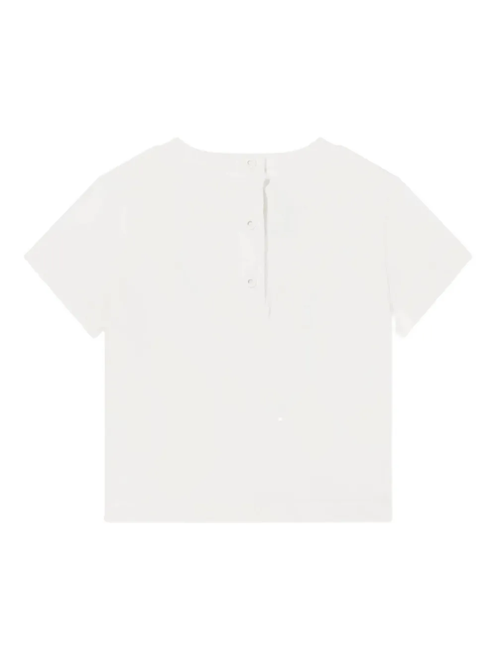 Fendi Kids logo-graphic baby T-shirt - Wit