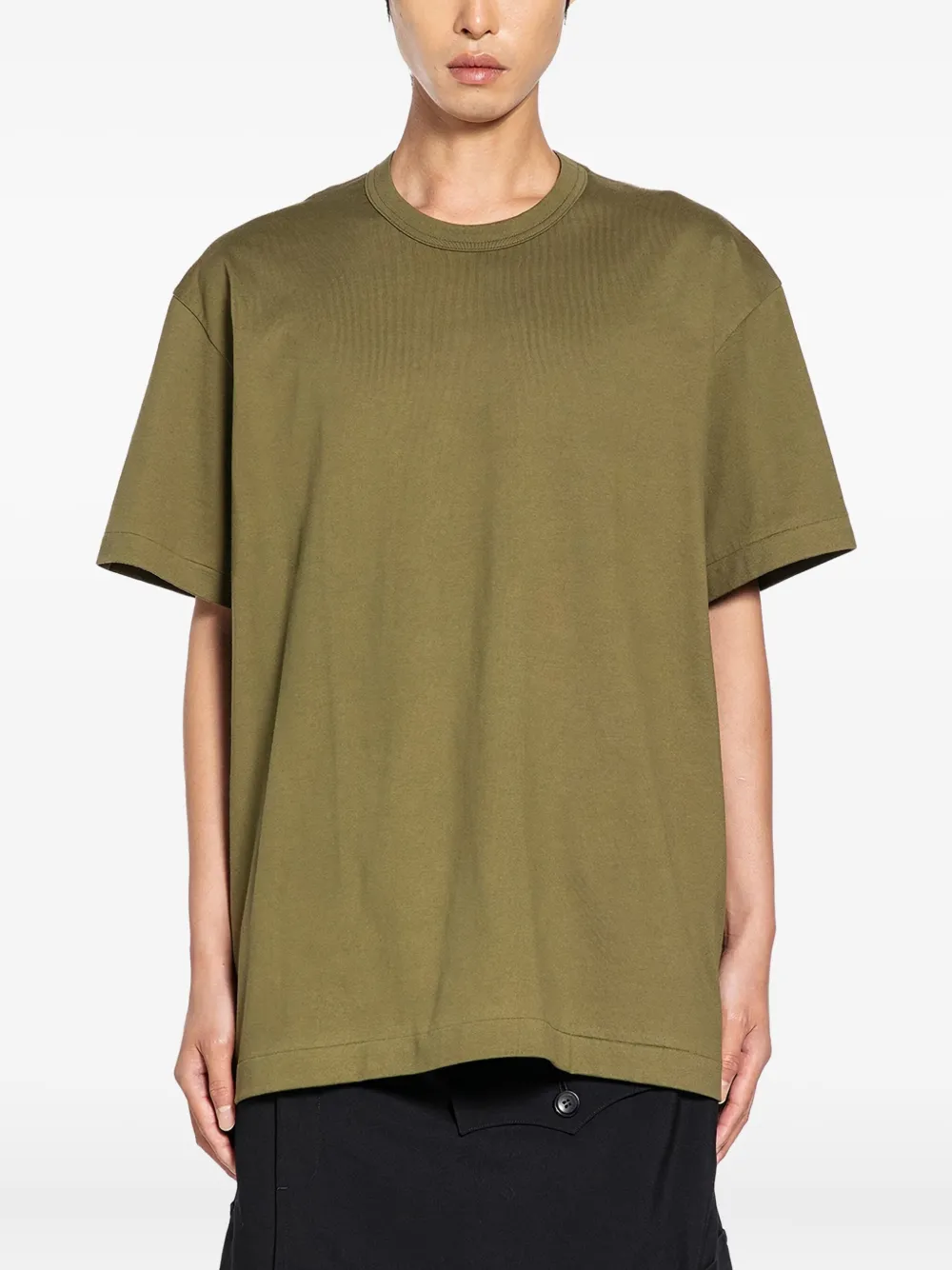 Comme des Garçons Homme Plus short-sleeve T-shirt | Green | Image 1