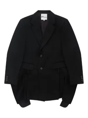 ノワール ケイ ニノミヤ コムデギャルソン ラッフルコート Comme des Garçons Noir Kei Ninomiya（コム・デ・ギャルソン
