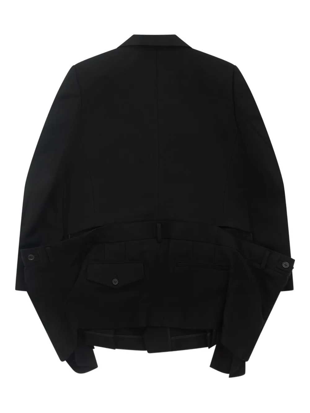 Noir Kei Ninomiya buttoned panelled blazer | Blazers | Image 2