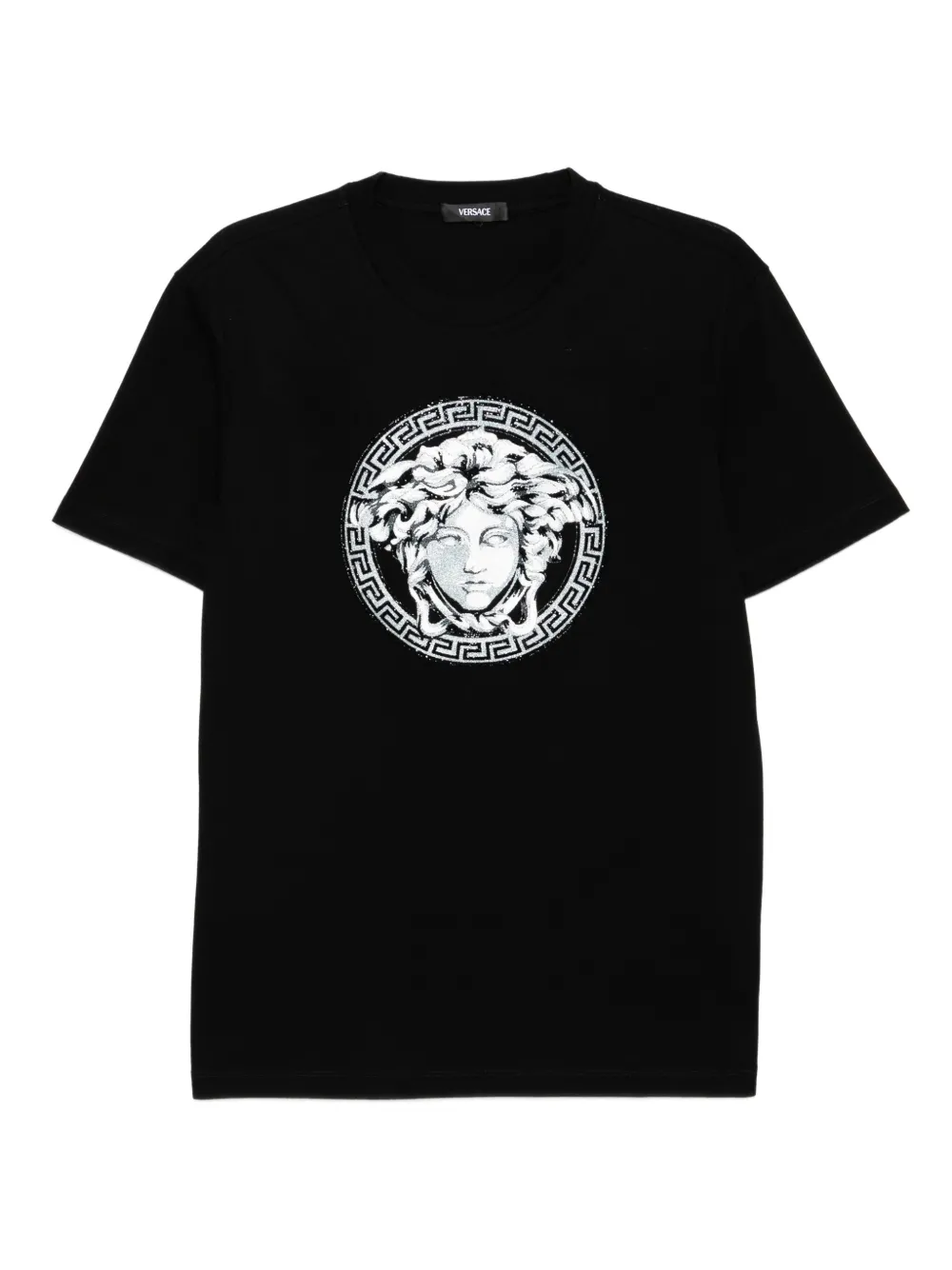 Versace Crystal Medusa T-shirt | Black | Image 1